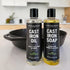 CARON & DOUCET - Cast Iron Cleaning & Conditioning Set: Seasoning Oil & Cleaning Soap | 100% Plant-Based | Best for Washing, Restoring & Seasoning...