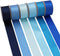 Double Face Blue Satin Ribbon for Gift Wrapping Wedding Gift Ribbon Baby Shower Boy 6 Colors Satin Ribbon 1" X 5 Yard Each Total 30 Yds Per Packag...