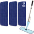 3 Pack Microfiber Spray Mop Replacement Heads for Wet/Dry Mops Reusable Replacement Refills Fits for Bona Hardwood Floor Replacement Cleaning Head...