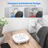Power Strip 3 Outlets and 3 USB Ports with Switch Control, Desktop Charging Station with 5 ft Extension Cord, Compact for Nightstand, Office and T...