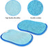 6 Pack Multi-Purpose Scrub Sponges for Kitchen 6 Colors, Non-Scratch Microfiber Sponge with Heavy Duty Scouring Power, Effortless Cleaning of Dish...