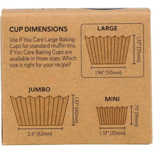 If You Care Unbleached Large Baking Cups, 60 ct, 3 pk...