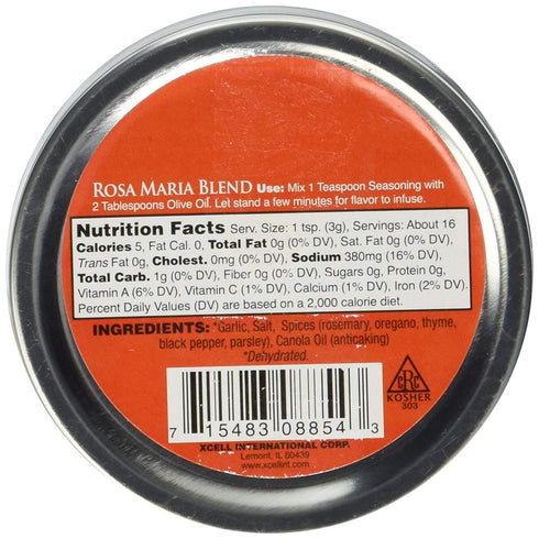 Generic Rosa Maria Italian Bread Dipping Seasoning Blend, 1.75 oz, Pack of 3...