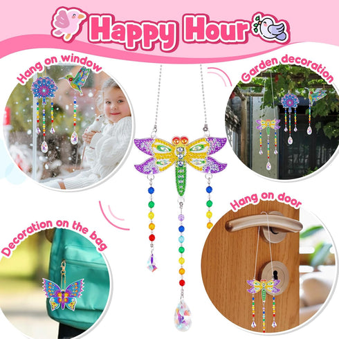 WethCorp Arts and Crafts for Kids Ages 8-12,Diamond Painting Kits for Kids Adults,Creative Art Activity for Boys Girls Birthday Gifts for 6 7 8 9,...