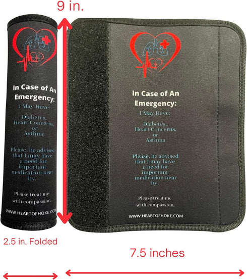 Various Fashionable Medical Seatbelt Covers for Vehicle Seatbelts/Backpack Strap Covers/Gym Bag Strap Covers/for Men, Women and Teens with Various...