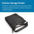 Kensington 11.6-Inch Laptop Sleeve with Storage Pocket for Chromebook, Laptop, Tablet (K62609WW),Black...