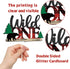 Lumberjack Wild One Cake Topper, Buffalo Plaid Camping Wild Bear 1st Birthday Cake Decor,Buffalo Woodland Lumberjack 1st Theme Baby Birthday Party...