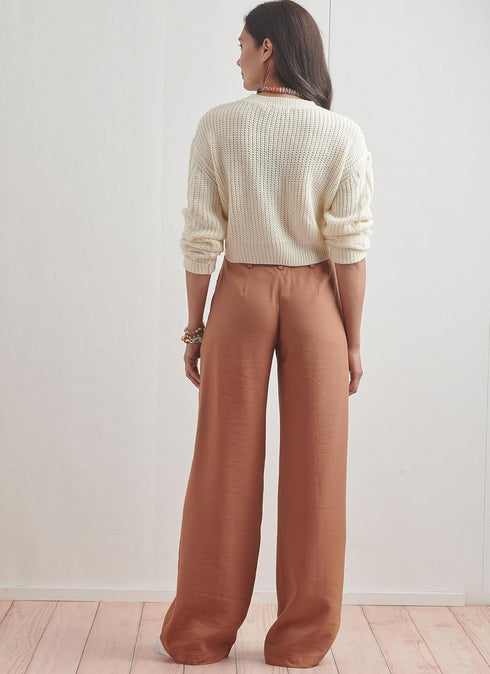 Simplicity Easy Misses' Pants in Two Lengths Sewing Pattern Kit, Design Code S9823, Sizes 16-18-20-22-24, Multicolor...