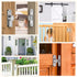 90 Degree Flip Barn Door Lock, Sturdy 304 Stainless Steel Gate Latch, Home Security Sliding Door Lock Best for Barn, Bathroom, Bedroom, Cabinet, G...