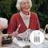 3Pcs Adaptive Utensils Set for Elderly, Weak Hand Grip Weighted & Handicapped, Utensils Silverware Built up Utensils Hand Tremors Spoon | Stainles...