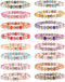 PIPITREE 16PCS Crystal Bracelet Beaded Bracelets for Women, Colorful Stackable Stretch Beads Bracelets Healing Crystals Rhinestone Spacers Anxiety...