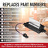 HVAC Blower Motor Resistor - Compatible with Chevy, Cadillac, GMC and Other GM Vehicles - Silverado, Trailblazer, Envoy, Sierra, Rainier - HVAC Co...