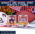 Greenline Goods - Auburn University Whiskey Glass Set (2 Low Ball Glasses) - Contains Full Color Tigers Logo & Campus Map - Auburn Tigers College ...