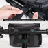 Bike Handlebar Bag,Large Bicycle Front Storage Pouch Bag,6.5 inch Transparent Pouch with Shoulder Strap...