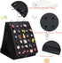 Shoe Charms Organizer Compatible with Croc Charms Holder with 6 Pages, Shoe Charms Holder with 180 Holes for Croc Charms Holder Display in Travel ...