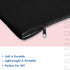 8 Pack Blank Cotton Canvas DIY Craft Zipper Bags Pouches Pencil Case for Makeup Cosmetic Toiletry Stationary Storage (Beige &Black 8.3” x 4.7”)...