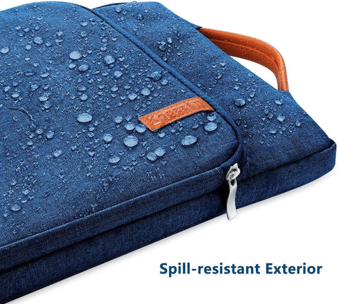16 15.6 15 Inch Laptop Sleeve Waterproof Shockproof Case Notebook Bag Compatible with MacBook Pro 16 15/ Dell XPS 15/ Surface Laptop 15/ Chromeboo...