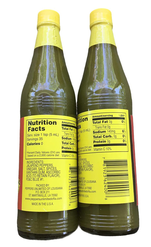 Louisiana Supreme Jalapeno Pepper Sauce, 6oz (pack of 2)...