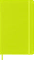 Moleskine Classic Notebook, Hard Cover, Large (5" x 8.25") Plain/Blank, Lemon Green, 240 Pages...