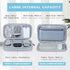 Electronic Organizer,Travel Cable Organizer,Electronic Accessories Carry Case Portable,Accessories Carry All-in-One Storage Bag for USB Data Cable...