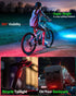 Victoper Bike Light, High Lumens Super Bright Bicycle Light, 6+4 Modes USB Rechargeable Bike Headlight & Tail Light Set, Waterproof Safety Bike Fr...