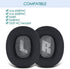 GVOEARS Cooling Gel Replacement Ear Pads for JBL Live 650/660BTNC E65BTNC Headphone, Ear Pads with Memory Foam and Breathable ICE Silk Fabric (Bla...