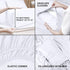 Utopia Bedding Twin Sheet Set – 3 Piece Bed Sheets for Twin Size Bed, Soft and Breathable Microfiber, Includes 1 Fitted Sheet, 1 Flat Sheet and 1 ...