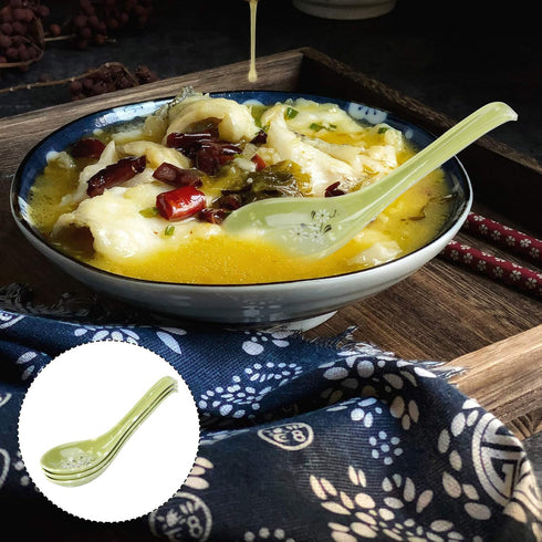 8pcs Melamine Soup Chinese Asian Soup Ramen Noodle Porridge Rice Dinner for Kitchen...