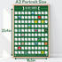 Gift Republic 100 Golf Courses Bucket List Poster...