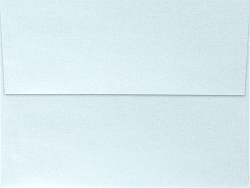 LUXPaper A6 Invitation Envelopes | Peel & Press | 4 3/4" x 6 1/2" | Aquamarine Metallic | 80lb. Text | 50 Qty...