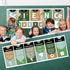 Eucalyptus Science Classroom Decoration Greenery Science Banner and Poster Science Bulletin Board Set for Laboratory Bulletin Board Learning Decor...