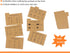 Recipe Card Dividers 4x6 with Tabs (Set of 24) includes Printed Cooking Tips Recipe Box Dividers Made of Thick Cardstock Best Kitchen Gift (Kraft)...