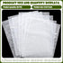 A4 Mulberry Paper Sheets Natural Fiber Rice Paper Handmade Decoupage Paper Sheets Art Tissue Washi Paper DIY Art Craft Origami for Kids Adults Gif...