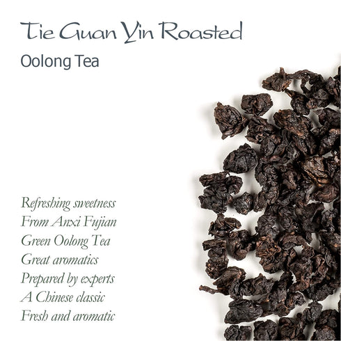 Tie Guan Yin Oolong Tea - Roasted Iron Goddess of mercy - Wu long Tea From China - Tieguanyin Tea Roasted Oolong Tea Iron Goddess Tea Ti Kuan Yin ...