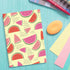 S&O Fun Fruit Notepad Theme Set with 12 Unique Designs - Brightly Colored 3.5x5" Mini Notebooks That Fit Anywhere - Durable Pocket Notebook Pack -...
