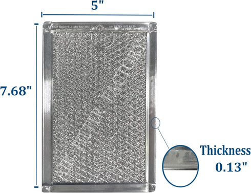 Microwave Oven Replacement For LG 5230W1A012B 12-Layer Aluminum Mesh Grease Filters 2-Pack...