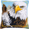 Vervaco Cross stitch Kits for Adults, Cross Stich Kit for Pillow Front for Self-embroidery on 100% cotton, and Emboidery Thread, 15.75 x 15.75 Inc...