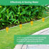 10PCS Rain Gauges, 1.5" Sprinkler Gauge for Lawn Water Gauge with Wide Mouth Sprinkler Rain Gauge, Transparent Outdoor Water Measuring Tool for Ac...