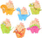 DIYASY 48 Pcs Dinosaur Cupcake Wrappers,Cute Dino Cupcake Decorations for Kids Dinosaur Party, Birthday & Baby Shower Decor....