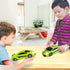 ArtCreativity Green Racer Car with Lights and Sounds, Light-Up Push n Go Racer Car for Kids, LED Headlights and Engine Sound, Best Birthday Gift f...