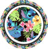 Akkya Car Steering Wheel Cover for Women Girl Men, Universal Fit 15 Inch, Blue Boho Interior Auto Accessories Decorations Cute Aesthetic Wheel Cov...