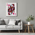 Posterizer 1 pcs-Queen of diamonds Aesthetic Picture-Abstract & Modern Art-Gift for Men Women Entrepreneur Teens-Living Room Bedroom Decor- UNFRAM...