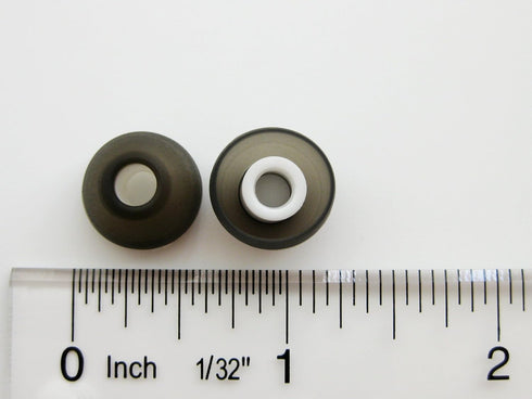 8 Large (L) Ergonomical Comfort Replacement Set Earbuds Eartips Compatible with Sennheiser IE Series, CX Series, CXC Series, CXL Series, OCX Serie...