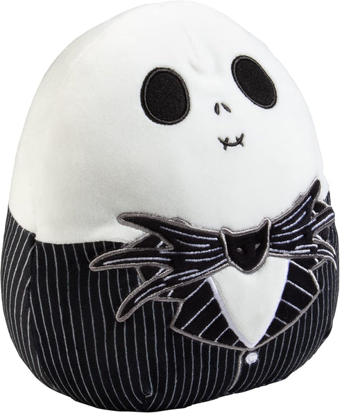 Squishmallows Original 8-Inch Jack Skellington - Nightmare Before Christmas - Official Jazwares Halloween Plush - Collectible Soft & Squishy Stuff...