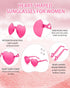 Heart Sunglasses for Women Heart Glasses with Heart Leg Rimless Sunglasses for Bachelorette Party Wedding Favors...