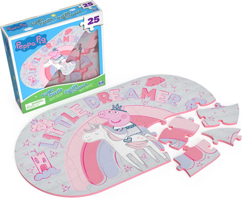 Spin Master Games 25-Piece Peppa Pig Foam Puzzle, for Families and Kids Ages 4 and up...