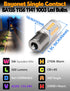 BA15S 1156 1141 1003 S8 SC Led Bulbs, 5Watt Low Voltage Bayonet Single Contact, 12-24V 500LM Warm White 2700K For RV, Landscape Interior Lights, C...