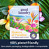 Detergent Sheets - Flowers of Paradise Scented (60 Loads) - Eco-Friendly Laundry Detergent Sheets, Hypoallergenic, No Plastic Jugs or Waste - Base...