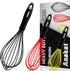 Anaeat Silicone Balloon Whisk, Perfect for Non-Stick Cookware, Milk and Egg Beater Blender, Heat Resistant Kitchen Whisks for Whisking, Cooking, B...
