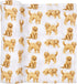 Mud Pie Golden Doodle Print Baby Swaddle Blanket, 47" x 47",...